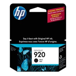 HP 920 Tintenpatrone schwarz