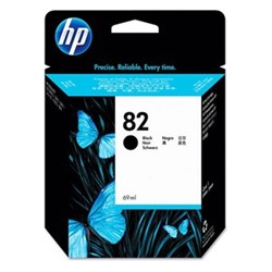 HP 82 Tintenpatrone, schwarz