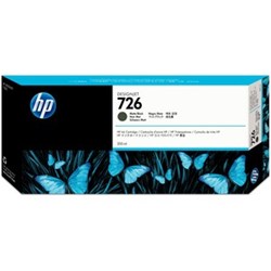 HP 726 Tintenpatrone, matt schwarz