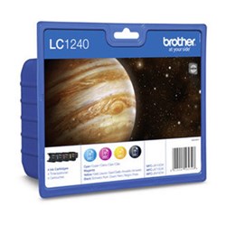 Brother Tintenpatronen, Value-Pack, schwarz, cyan, magenta, yellow