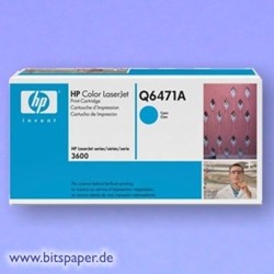 HP 502A Color LaserJet Druckkassette cyan