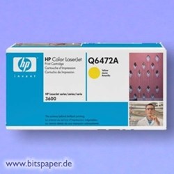 HP 502A Color LaserJet Druckkassette yellow