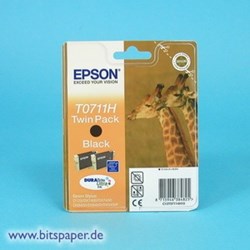 Epson DURABrite Ultra Doppelpack Tintenpatrone schwarz, High Volume