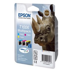 Epson Tintenpatronen, cyan, magenta, yellow