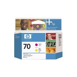 HP 70 Druckkopf für Patronen magenta und gelb
