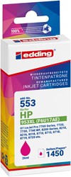 edding Tintenpatrone, Magenta, ersetzt HP 953XL (F6U17AE)
