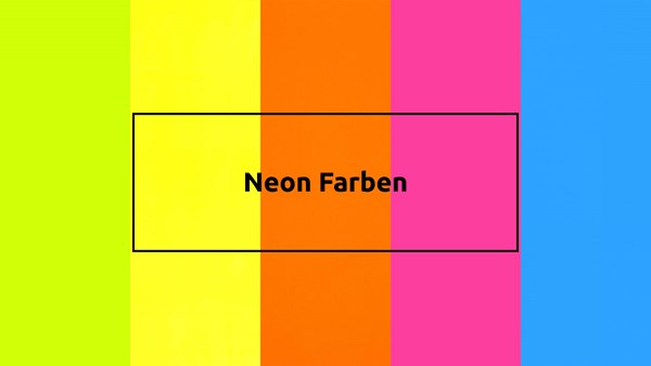 edding Farbfamilie neon