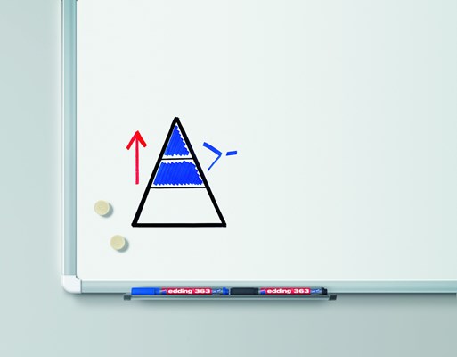 edding 363 Whiteboardmarker blau, Keilspitze 1-5 mm (Art.-Nr.: 4-363003)