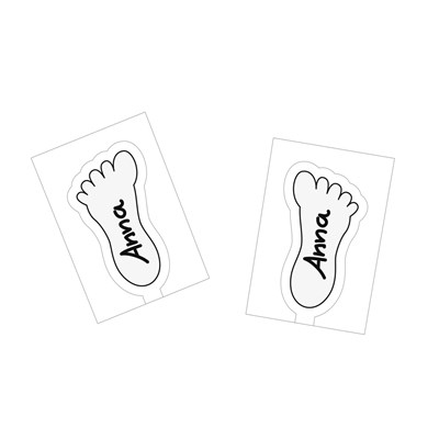 edding 8408 Schuh-Markier-Set schwarz, Rundspitze 0,75 mm (Art.-Nr.: 4-8408-1-1001)