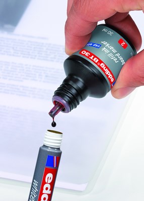 edding BT 30 Nachfülltinte für Whiteboardmarker grün, 30 ml (Art.-Nr.: 4-BT30004)