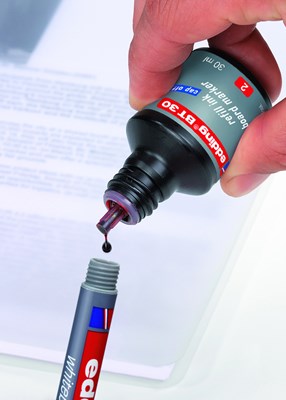 edding BT 30 Nachfülltinte für Whiteboardmarker grün, 30 ml (Art.-Nr.: 4-BT30004)