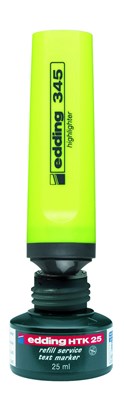 edding HTK 25 Nachfülltinte für Textmarker hellgrün, 25 ml (Art.-Nr.: 4-HTK25011)