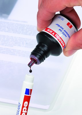 edding T 25 Nachfülltinte für Permanentmarker violett, 30 ml (Art.-Nr.: 4-T25008)