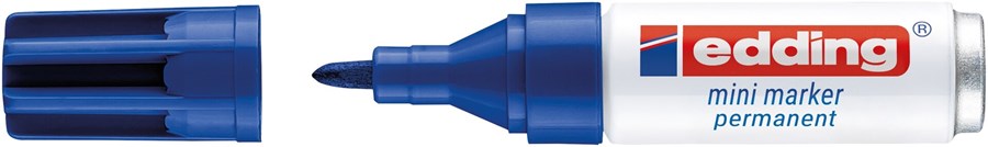 edding 0.5 Permanentmarker blau 10er Pack, Rundspitze 1,5-3 mm (Art.-Nr.: 4-05-10003)