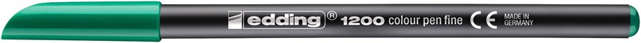 edding 1200 Fasermaler grün, Rundspitze 1 mm (Art.-Nr.: 4-1200004)