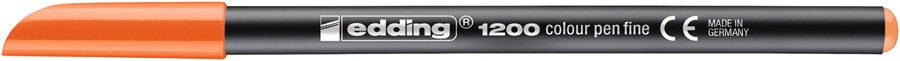 edding 1200 Fasermaler orange, Rundspitze 1 mm (Art.-Nr.: 4-1200006)
