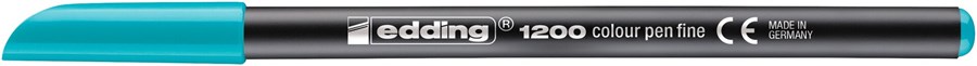 edding 1200 Fasermaler türkis, Rundspitze 1 mm (Art.-Nr.: 4-1200014)