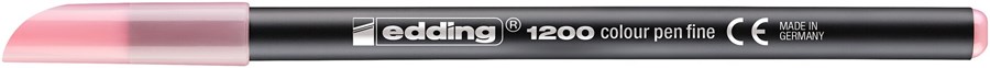 edding 1200 Fasermaler pastell kirschblüte, Rundspitze 1 mm (Art.-Nr.: 4-1200058)