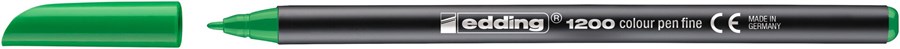 edding 1200 Fasermaler neongrün, Rundspitze 1 mm (Art.-Nr.: 4-1200064)