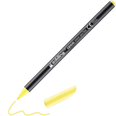 edding 1200 Fasermaler pastell honigmelone, Rundspitze 1 mm (Art.-Nr.: 4-1200083)