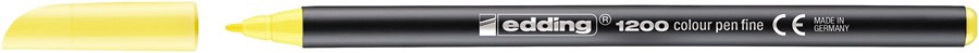edding 1200 Fasermaler pastell honigmelone, Rundspitze 1 mm (Art.-Nr.: 4-1200083)