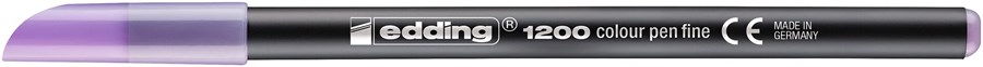 edding 1200 Fasermaler pastell beerig lavendel, Rundspitze 1 mm (Art.-Nr.: 4-1200087)