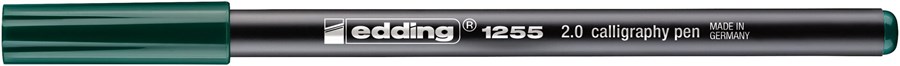 edding 1255 Kalligrafiestift flaschengrün, Kalligrafie Spitze 2 mm (Art.-Nr.: 4-125520-025)