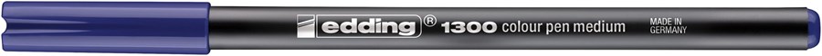 edding 1300 Fasermaler blau, Rundspitze 2 mm (Art.-Nr.: 4-1300003)
