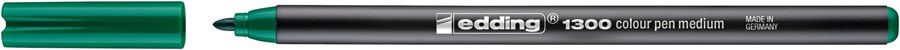 edding 1300 Fasermaler grün, Rundspitze 2 mm (Art.-Nr.: 4-1300004)
