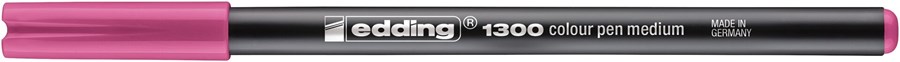 edding 1300 Fasermaler rosa, Rundspitze 2 mm (Art.-Nr.: 4-1300009)
