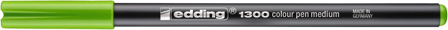 edding 1300 Fasermaler hellgrün, Rundspitze 2 mm (Art.-Nr.: 4-1300011)