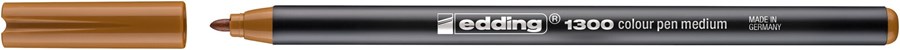 edding 1300 Fasermaler ocker, Rundspitze 2 mm (Art.-Nr.: 4-1300013)