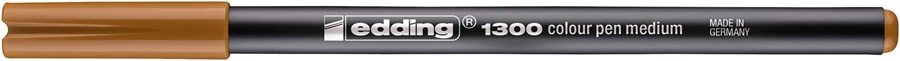 edding 1300 Fasermaler ocker, Rundspitze 2 mm (Art.-Nr.: 4-1300013)