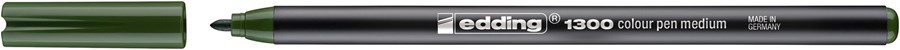 edding 1300 Fasermaler olivgrün, Rundspitze 2 mm (Art.-Nr.: 4-1300015)