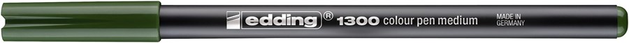 edding 1300 Fasermaler olivgrün, Rundspitze 2 mm (Art.-Nr.: 4-1300015)