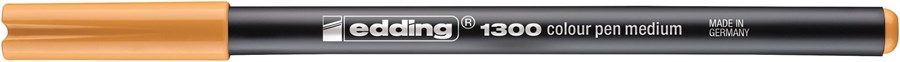 edding 1300 Fasermaler hellorange, Rundspitze 2 mm (Art.-Nr.: 4-1300016)
