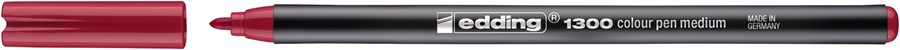 edding 1300 Fasermaler karminrot, Rundspitze 2 mm (Art.-Nr.: 4-1300019)