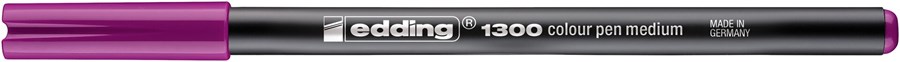 edding 1300 Fasermaler rot-violett, Rundspitze 2 mm (Art.-Nr.: 4-1300020)