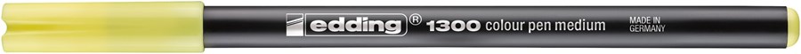 edding 1300 Fasermaler zitronengelb, Rundspitze 2 mm (Art.-Nr.: 4-1300022)
