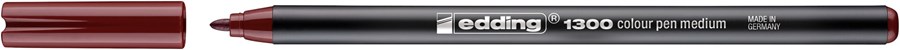 edding 1300 Fasermaler englischrot, Rundspitze 2 mm (Art.-Nr.: 4-1300028)