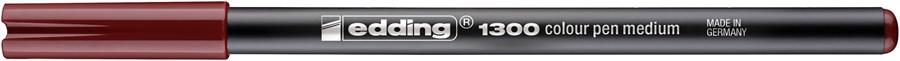 edding 1300 Fasermaler englischrot, Rundspitze 2 mm (Art.-Nr.: 4-1300028)