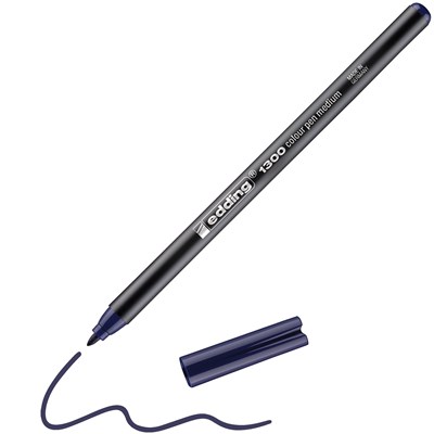 edding 1300 Fasermaler preußischblau, Rundspitze 2 mm (Art.-Nr.: 4-1300029)