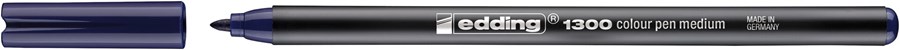 edding 1300 Fasermaler preußischblau, Rundspitze 2 mm (Art.-Nr.: 4-1300029)