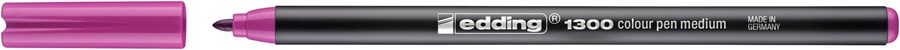 edding 1300 Fasermaler blassviolett, Rundspitze 2 mm (Art.-Nr.: 4-1300031)