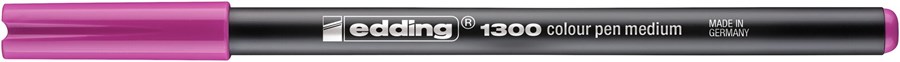 edding 1300 Fasermaler blassviolett, Rundspitze 2 mm (Art.-Nr.: 4-1300031)
