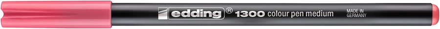 edding 1300 Fasermaler Rosarot, Rundspitze 2 mm (Art.-Nr.: 4-1300035)