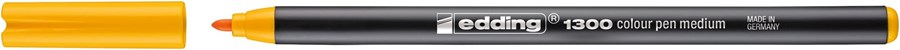edding 1300 Fasermaler brillantgelb, Rundspitze 2 mm (Art.-Nr.: 4-1300043)