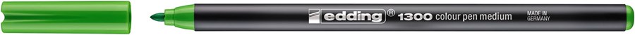 edding 1300 Fasermaler blattgrün, Rundspitze 2 mm (Art.-Nr.: 4-1300048)