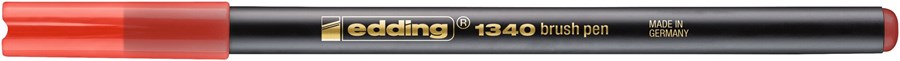 edding 1340 Pinselstift rot, Pinselspitze 1-6 mm (Art.-Nr.: 4-1340002)
