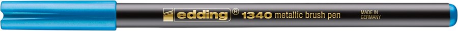 edding 1340 Pinselstift blau metallic, Pinselspitze 1-6 mm (Art.-Nr.: 4-1340073)